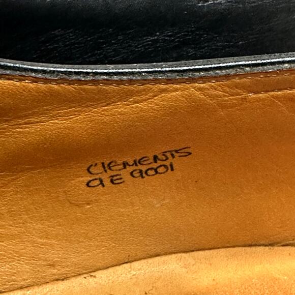 EXCELLENT John Lobb Clements Black Single Monk Made in Paris UK 9 / US 10 - Picture 9 of 13